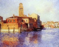 Ferdinand du Puigaudeau - View of Venice (also known as Murano)